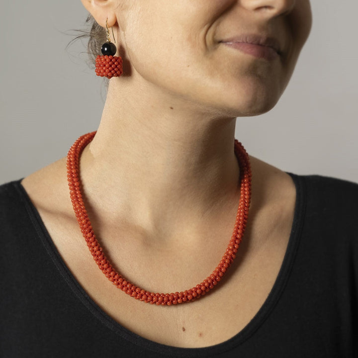 Collana girocollo tessita gorallgioielli