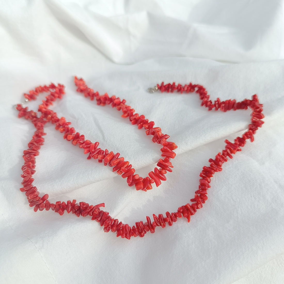 Collana corallo rosso