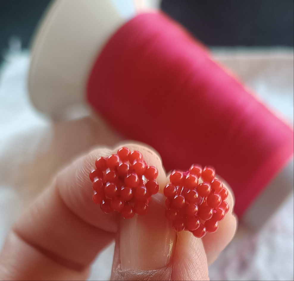 Orecchini di corallo a lobo