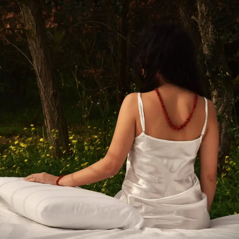 ARIANNA-Collana corallo naturale - collana corallo