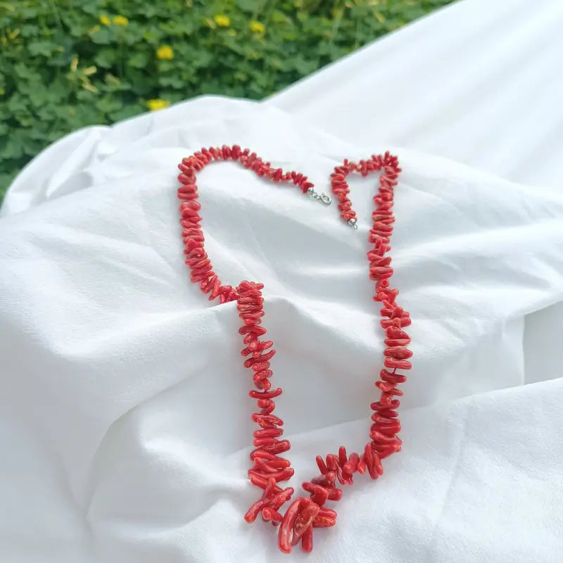 ARIANNA-Collana corallo naturale - collana corallo