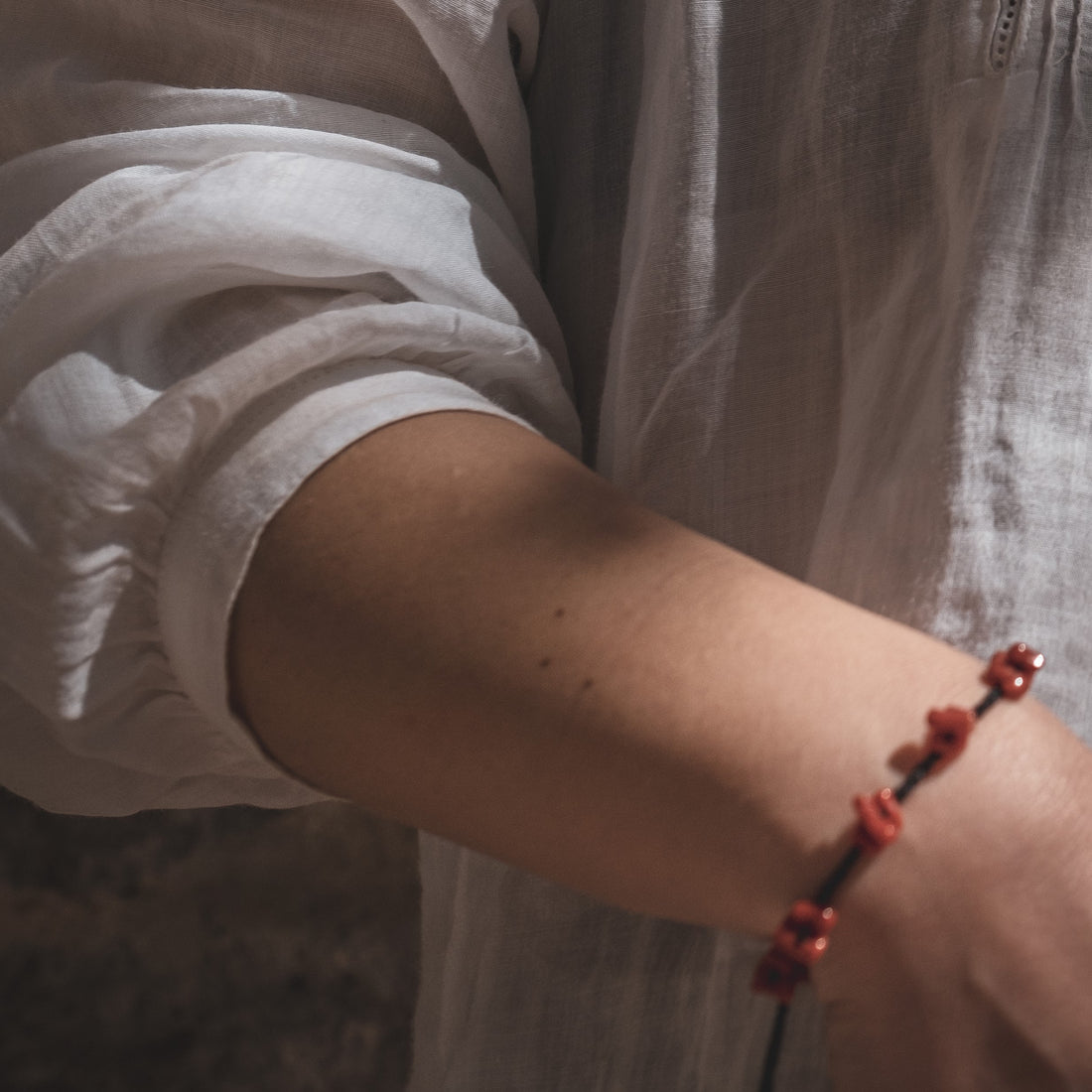 bracciale corallo rosso