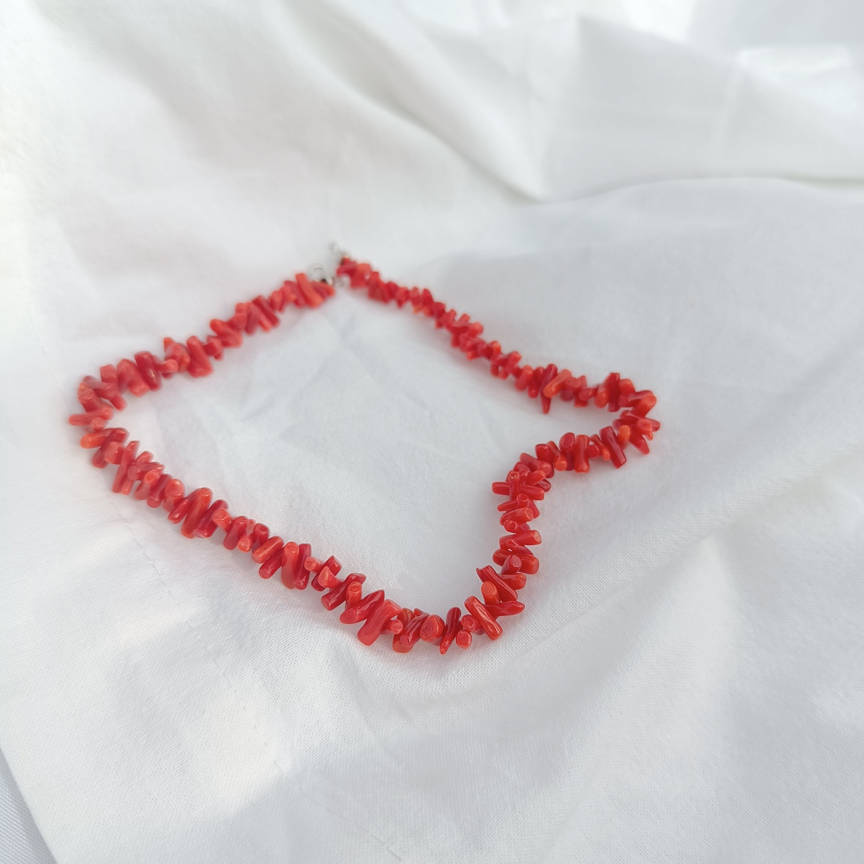 Collana corallo rosso