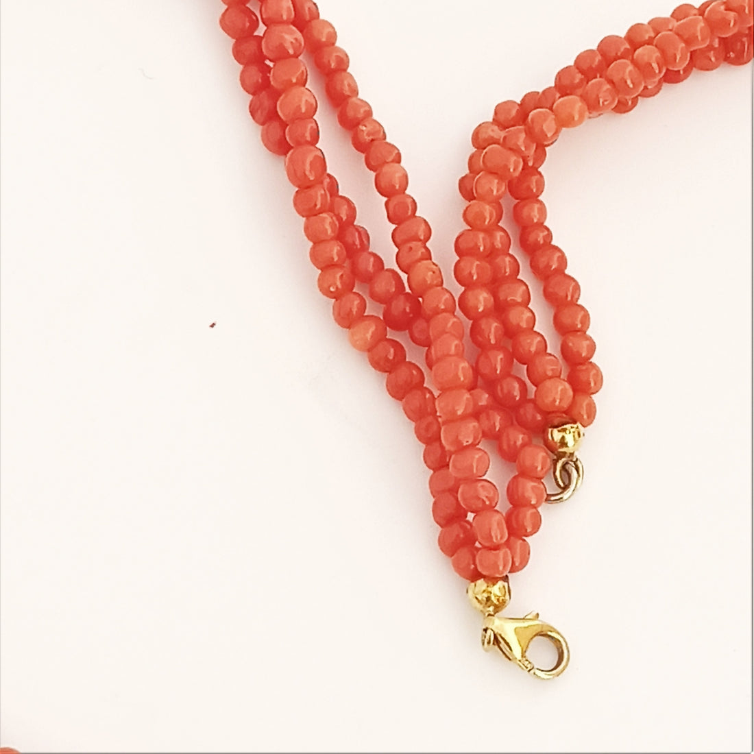 collana corallo pallini