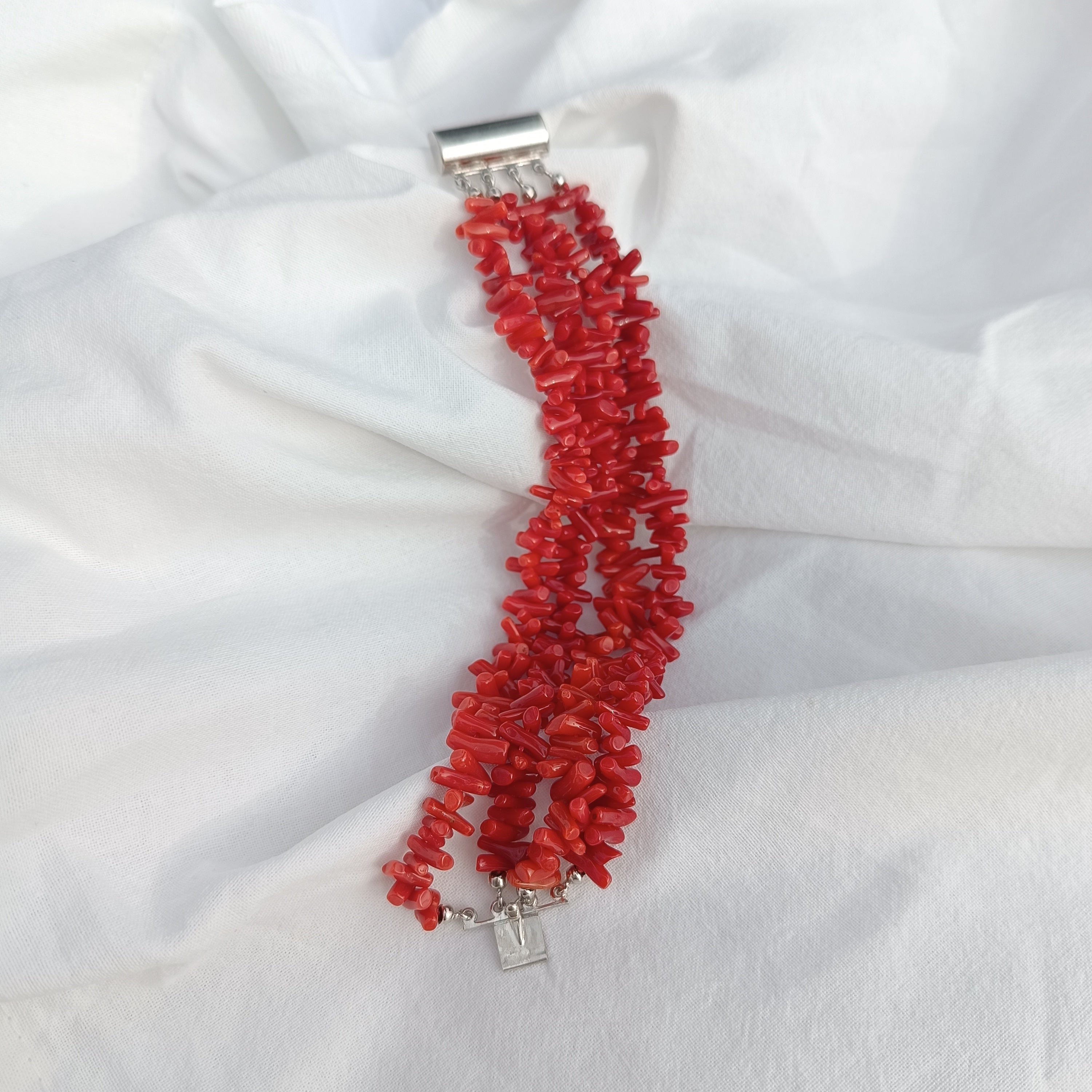 Bracciale corallo rosso 