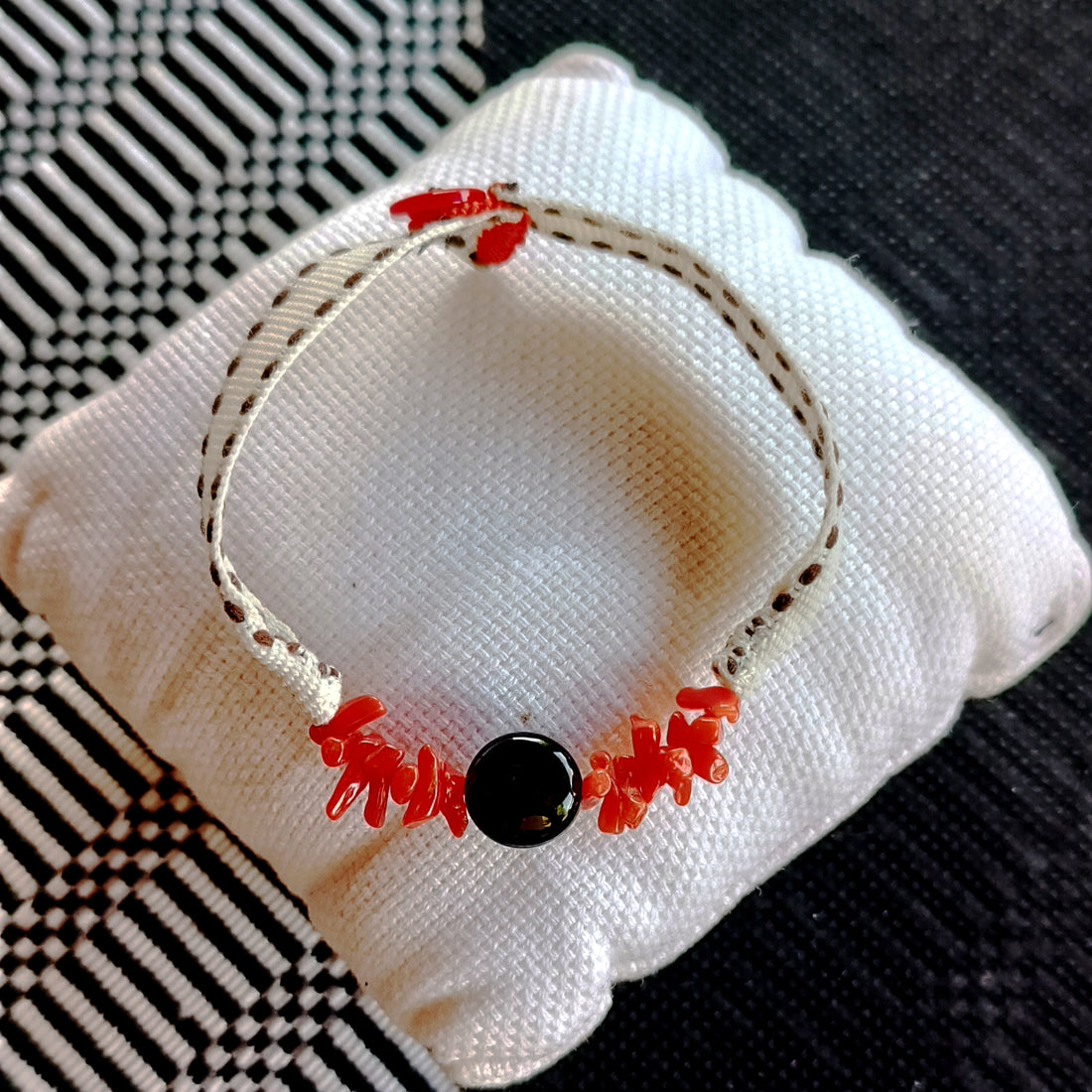 5 OLLOLINI-Bracciali corallo del Mediterrano